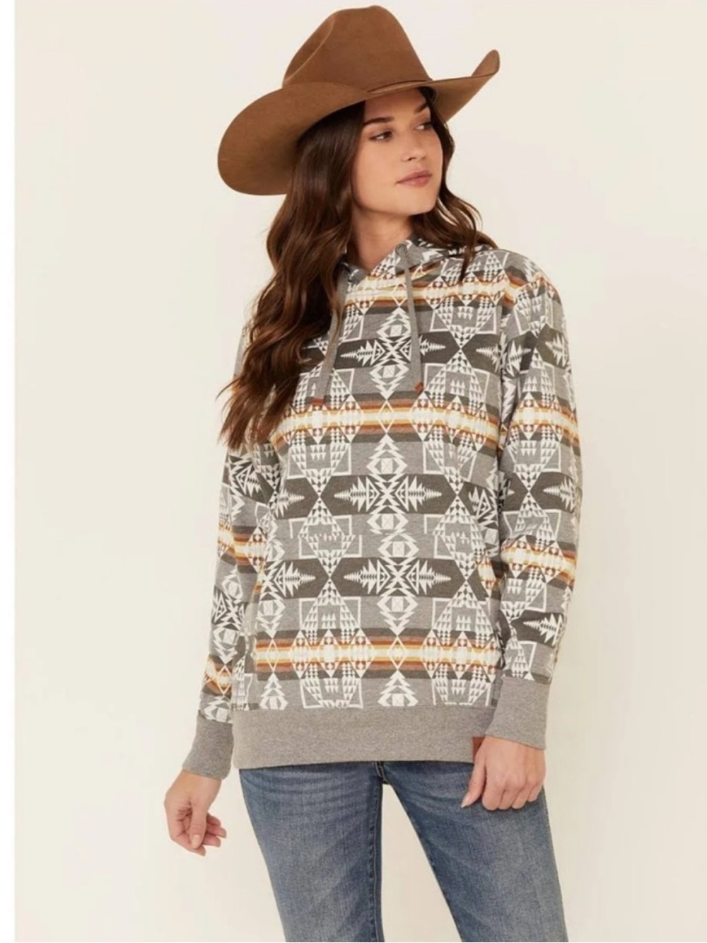 Ariat x Pendleton Southwestern Aztec Hoodie Small Western Ranch